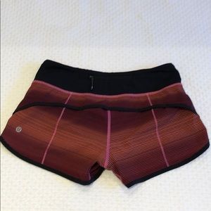 EUC Lululemon Speed Shorts 4/xs
